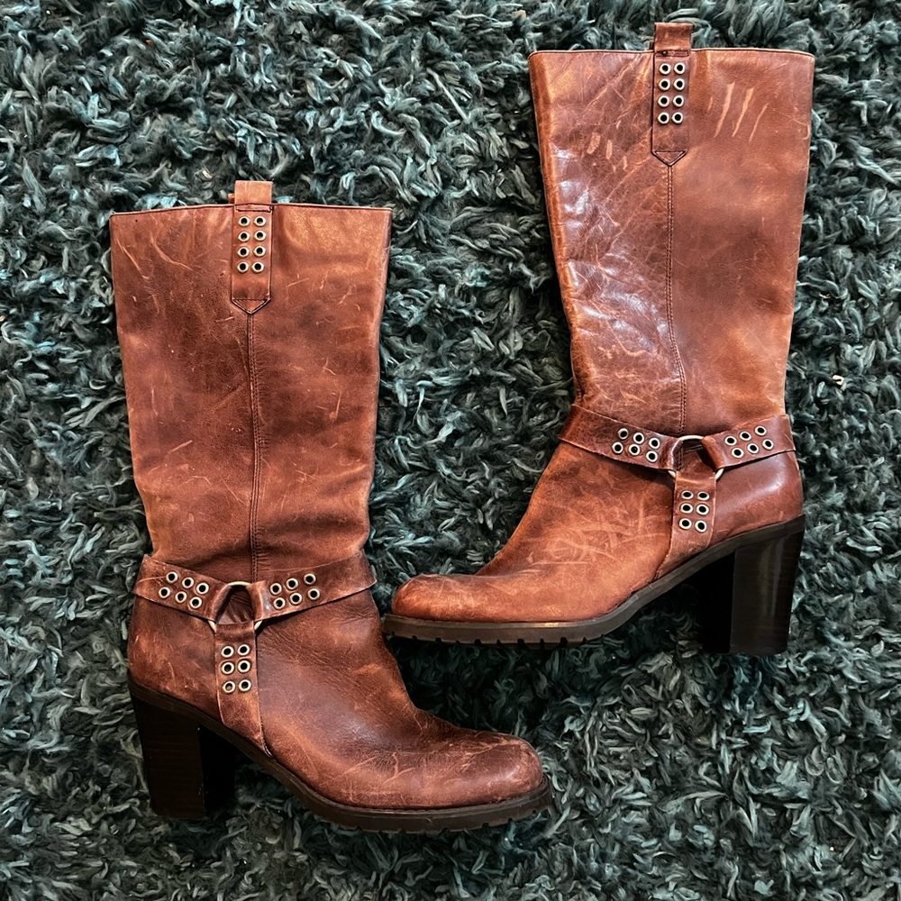 Chinese Laundry studded detail boots